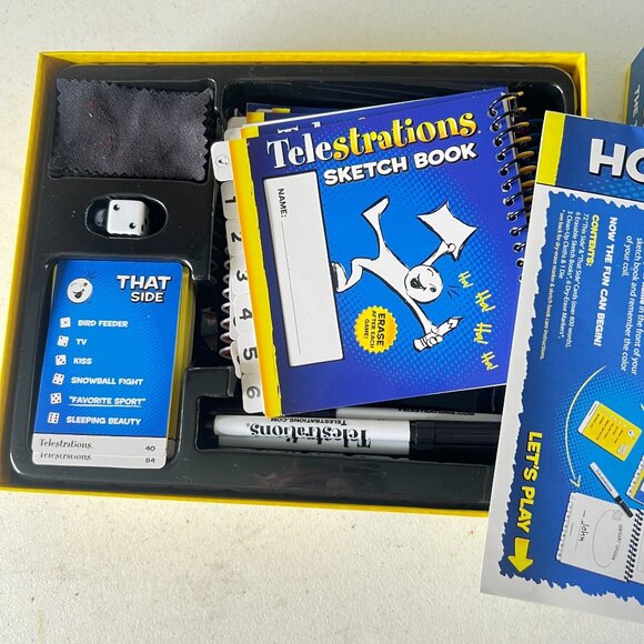 Telestrations Family Pack Game  6 Players  Ages 8+  Fun Sketch & Guess Game - Picture 2 of 5